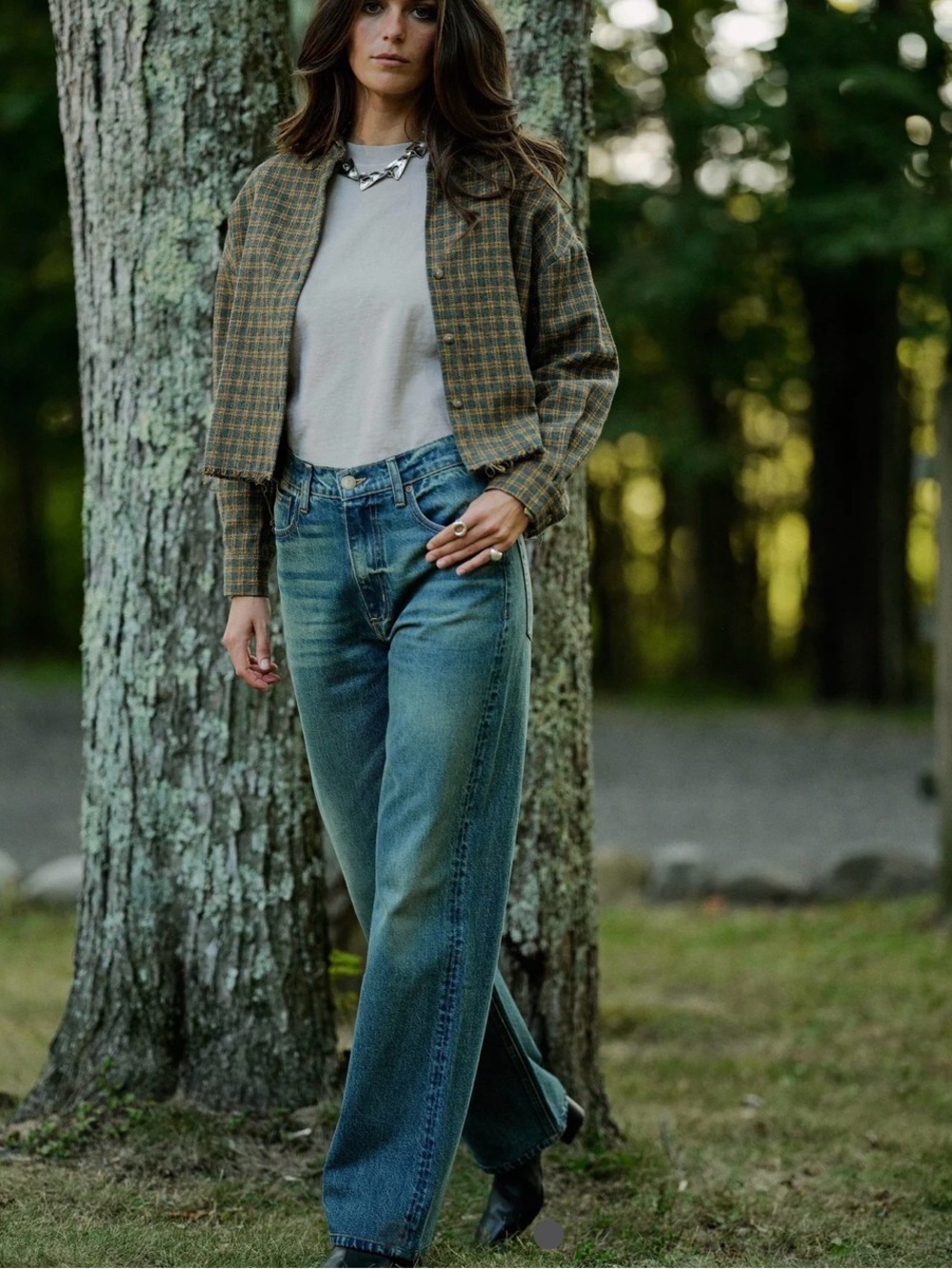 Road To Nowhere Aiden Women's Straight-Leg Washed Blue Jeans